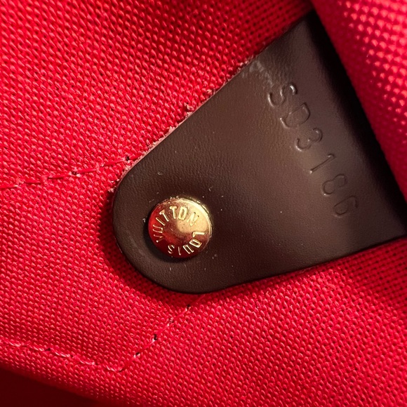 Authentic Louis Vuitton Damier Ebene Canvas Speedy 25 Bandouliere - Picture 13 of 16